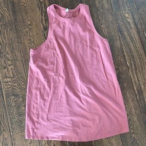 Lululemon open back tank, size 4